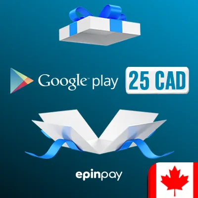 Google Play Gift Card 25 CAD Canada - Epinpay