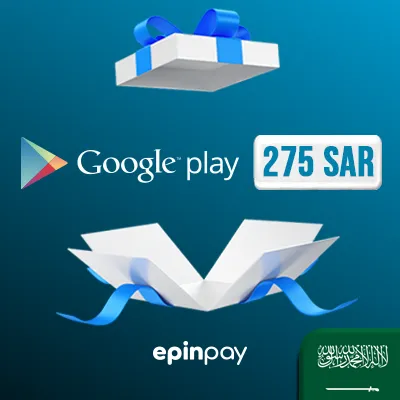 Google Play Gift Card 275 SAR (Saudi Arabia) - Epinpay