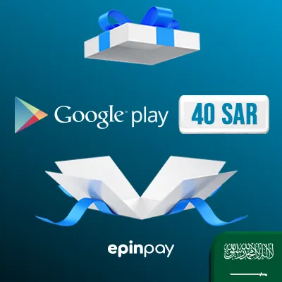Google Play Gift Card 40 SAR (Saudi Arabia) - Epinpay