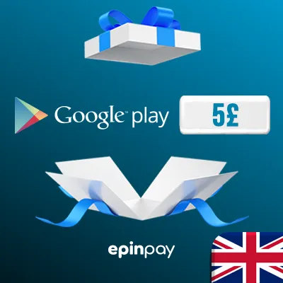 Google Play Gift Card 5 £ (UK) - Epinpay
