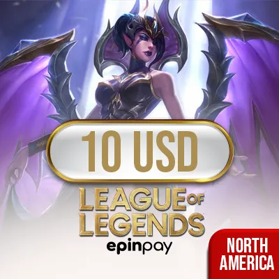 League of Legends 10 USD Riot Access NA | Epinpay