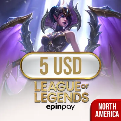 League of Legends 5 USD Riot Access NA | Epinpay