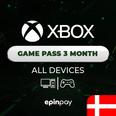 Xbox Game Pass 3 Month EU - Denmark | Epinpay