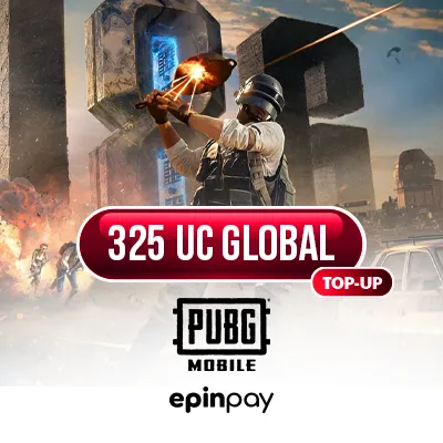 PUBG Mobile 325 UC GLOBAL Top-Up – Anında Teslimat | Epinpay