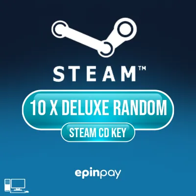 10x Deluxe Random PC Steam Key – Epinpay ile Hızlı Teslim