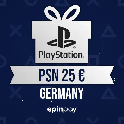 PlayStation Network Card PSN 25 € DE - Epinpay
