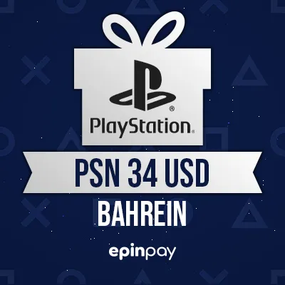 PlayStation Network Card PSN 34 USD BH | Epinpay