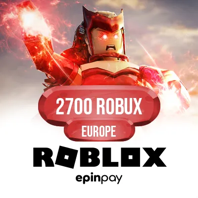 Roblox 2700 Robux Gift Card EUR – Epinpay ile Güvenli Alışveriş