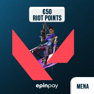 Valorant Gift Card EUR MENA €50 - Riot Points | Epinpay