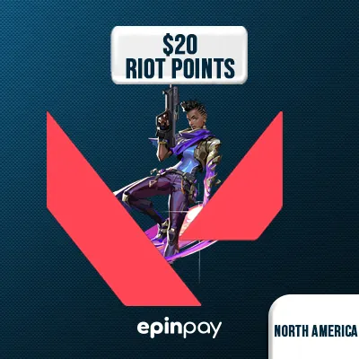 Valorant Gift Card USD NA $20 - Riot Points | Epinpay