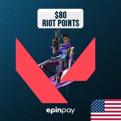 Valorant Gift Card USD $80- Riot Points | Epinpay