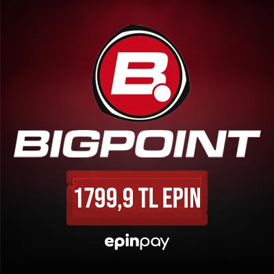 Bigpoint 1799,9 TL E-Pin | Hızlı ve Güvenli Ödeme | Epinpay