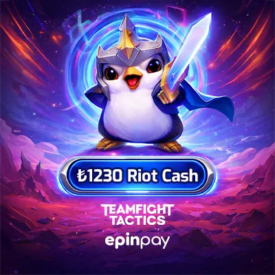 TFT 1230 TL Riot Cash Satın Al | Anında Kod | Epinpay