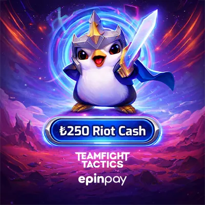 TFT 250 TL Riot Cash Satın Al | Anında Kod | Epinpay