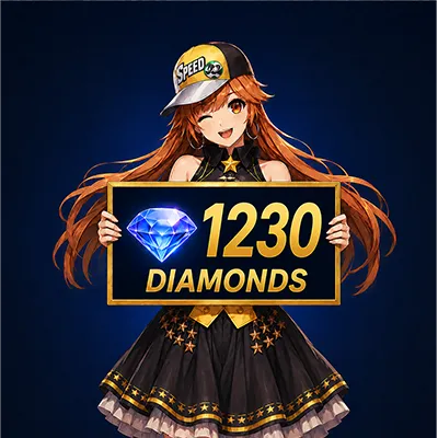 Garena Speed Drifters 1230 Diamonds