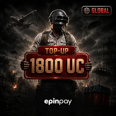 PUBG Mobile 1800 UC GLOBAL Top-Up Anında Teslimat | Epinpay