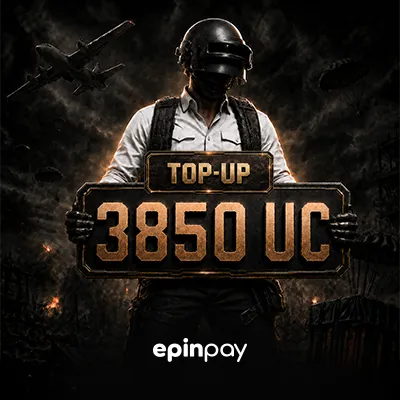 PUBG Mobile 3850 UC Top-Up – Anında Teslimat | Epinpay