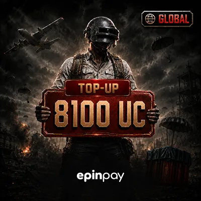 PUBG Mobile 8100 UC GLOBAL Top-Up Instant Delivery | Epinpay