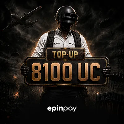 PUBG Mobile 8100 UC Top-Up – Anında Teslimat | Epinpay