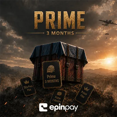 PUBG Mobile Prime 3 Aylık | 7/24 Hızlı ve Güvenli Teslimat