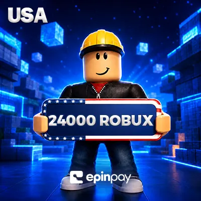 Roblox 24000 Robux USD | Geniş Kapsamlı Robux Bütçesi