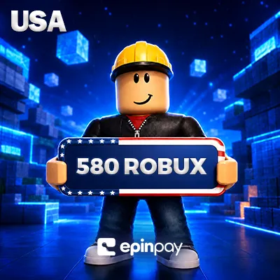 Roblox 580 Robux USD | Oyun İçi İçerik Bütçesi