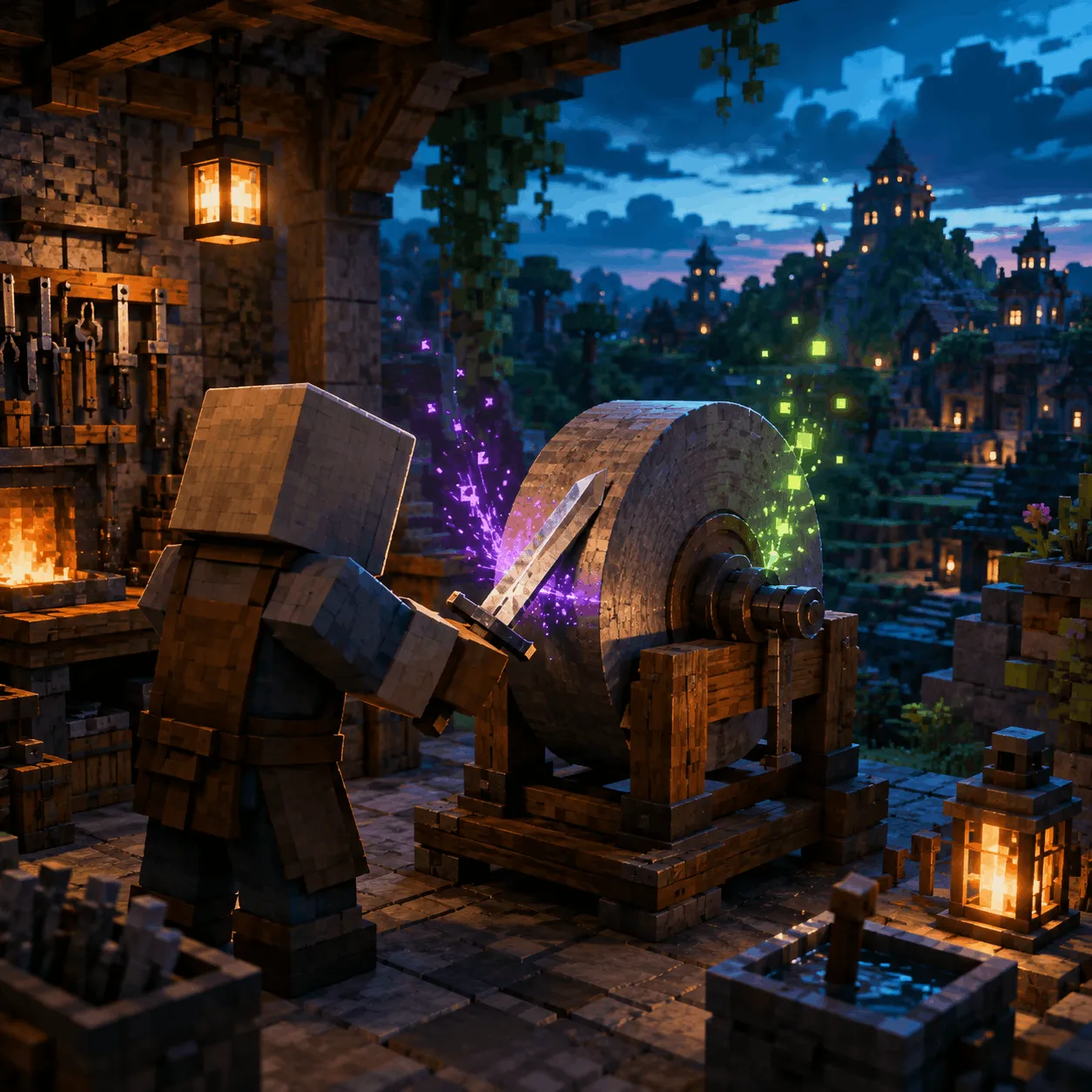 Minecraft Grindstone Guide: How to Craft, Repair and Disenchant