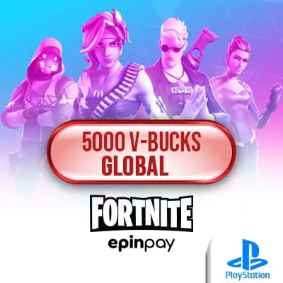 Fortnite 5000 V-Bucks (PS4, PS5 - Global) | Epinpay