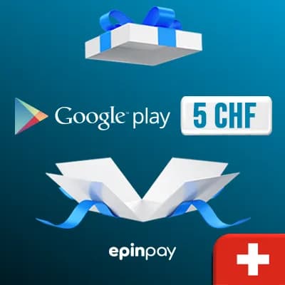 Google Play Gift Card 5 CHF (Switzerland) - Epinpay