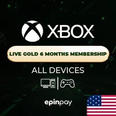 Xbox Live Gold 6 Months Membership (US) Satın Al | Epinpay