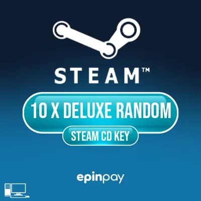 10x Deluxe Random PC Steam Key – Epinpay ile Hızlı Teslim
