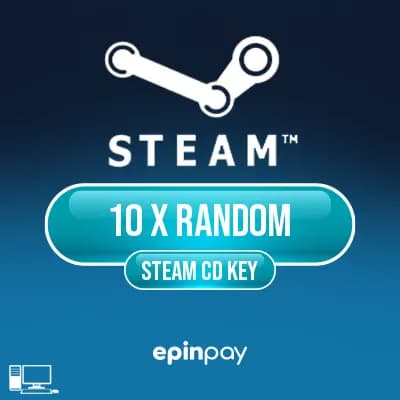 10x Random PC Steam Key – Epinpay ile Güvenli Alışveriş
