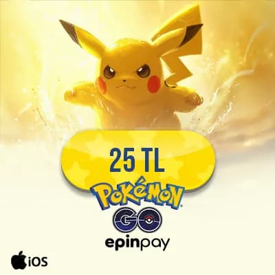 25 TL Pokemon Go Apple iOS | Epinpay