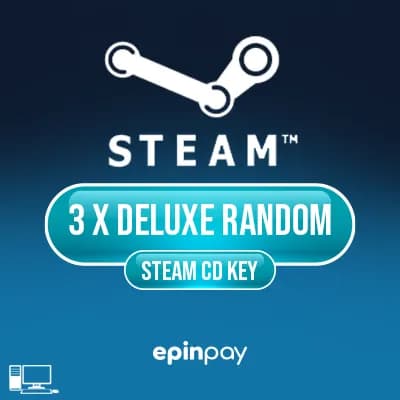 3x Deluxe Random PC Steam Key – Epinpay ile Hızlı Teslim
