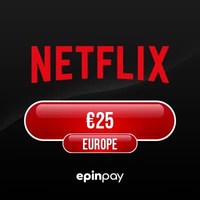 Netflix Gift Card €25 EU – Epinpay ile Hızlı Teslim