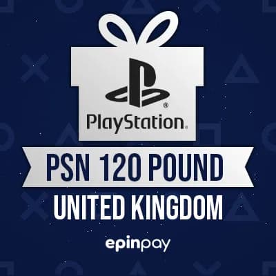 PlayStation Network Card PSN 120 POUND - UK | Epinpay