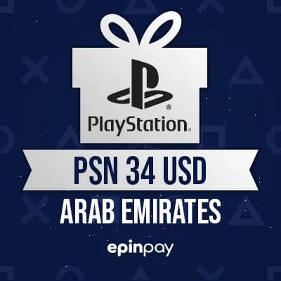 PlayStation Network Card PSN 34 USD AE - Epinpay