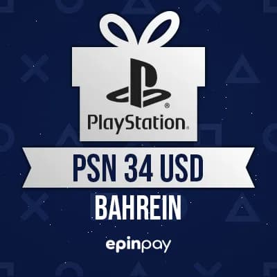 PlayStation Network Card PSN 34 USD BH | Epinpay