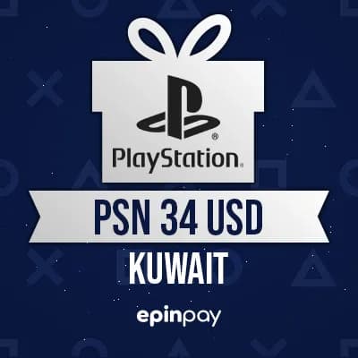 PlayStation Network Card PSN 34 USD KW | Epinpay