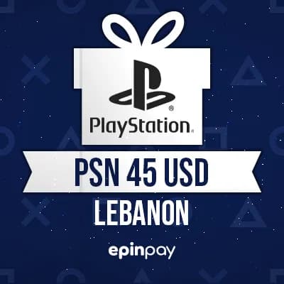 PlayStation Network Card PSN 45 USD LEBANON | Epinpay