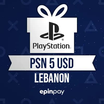 PlayStation Network Card PSN 5 USD LEBANON | Epinpay