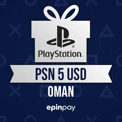 PlayStation Network Card PSN 5 USD OM | Epinpay