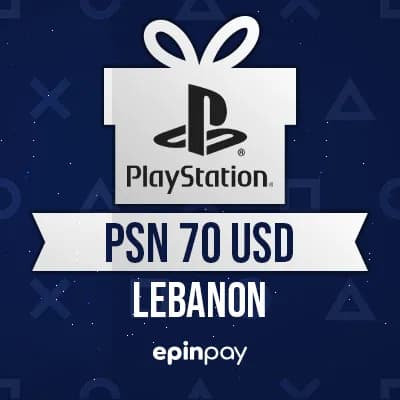 PlayStation Network Card PSN 70 USD LEBANON | Epinpay