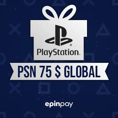 PlayStation Network Card PSN 75 $ - Global | Epinpay