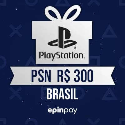 PlayStation Network Card PSN BR R$300 - Epinpay