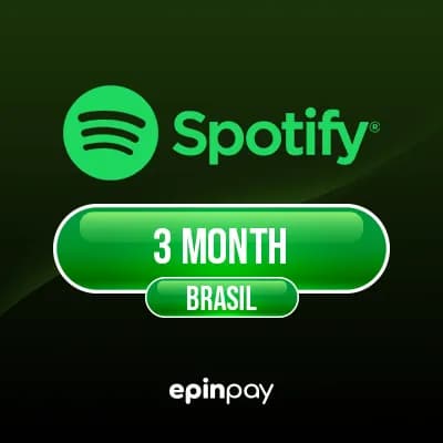 Spotify Premium Gift Card 3-Month - BR
