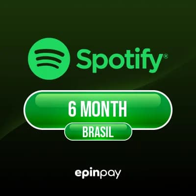 Spotify Premium Gift Card 6-Month - BR