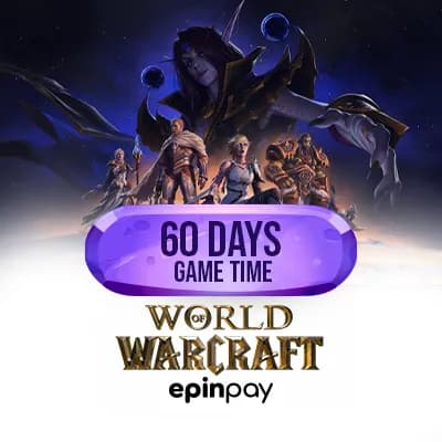 World of Warcraft 60 Günlük Prepaid – Epinpay ile Hızlı ve Güvenli Teslim