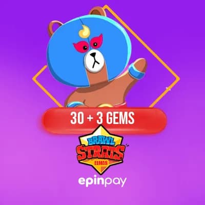 Brawl Stars 30 + 3 Gems Mintroute Key GLOBAL | Epinpay