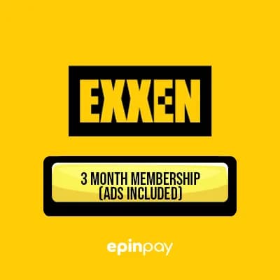Exxen 3 Ay Üyelik (Reklam Var) – Ekonomik ve Sınırsız Eğlence!